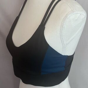 Evree NWOT Women’s Barbella Blue Pullover Crossback Workout Sportsbra - M